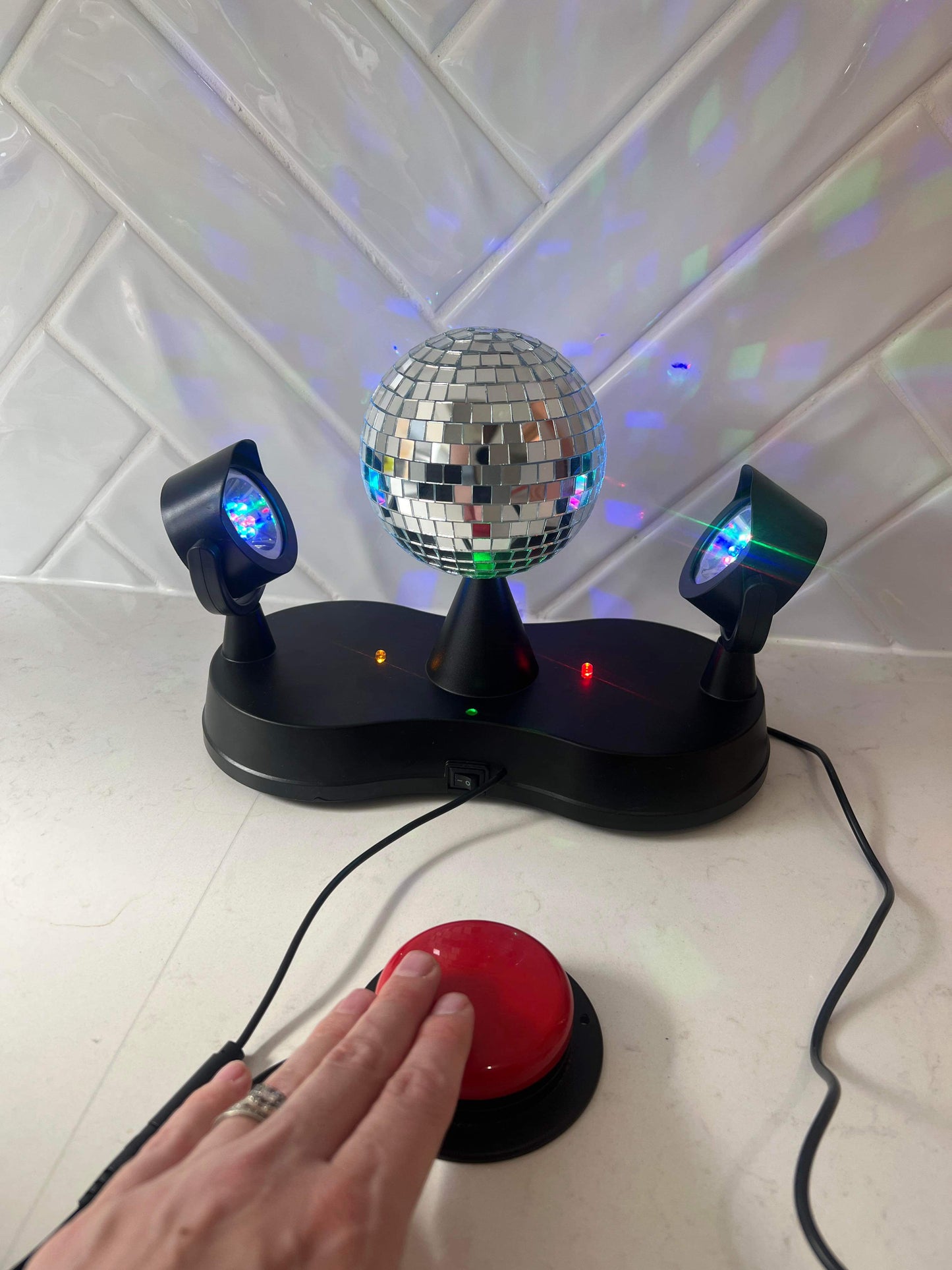 LED Disco Ball - Switch Adapted